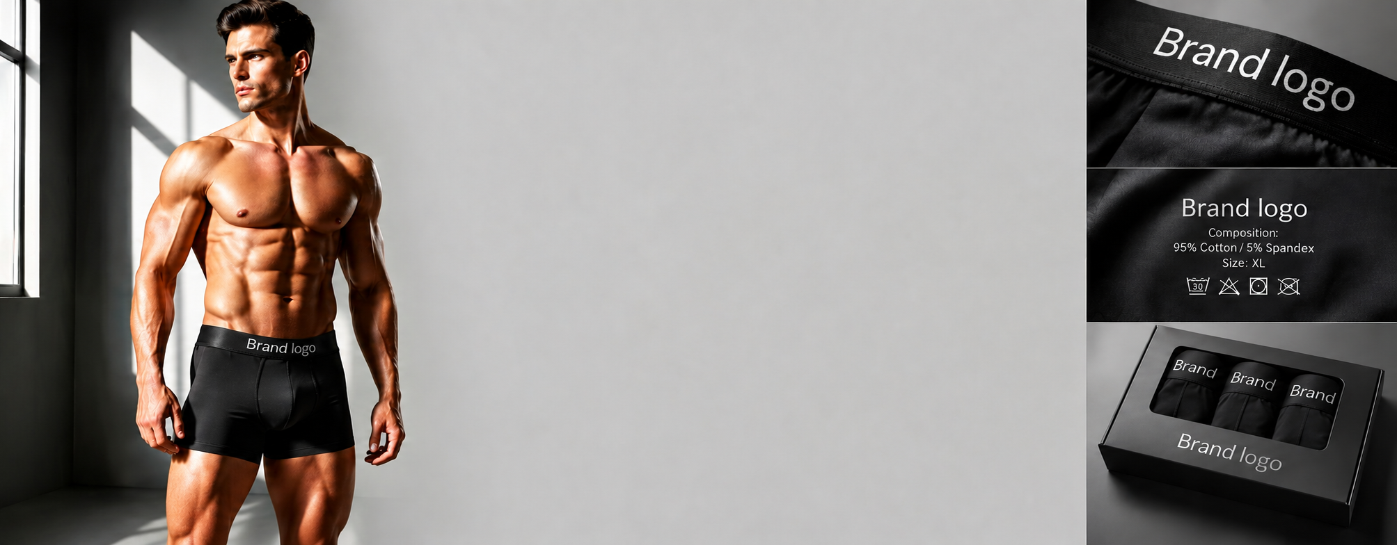 Premium underwear hero banner